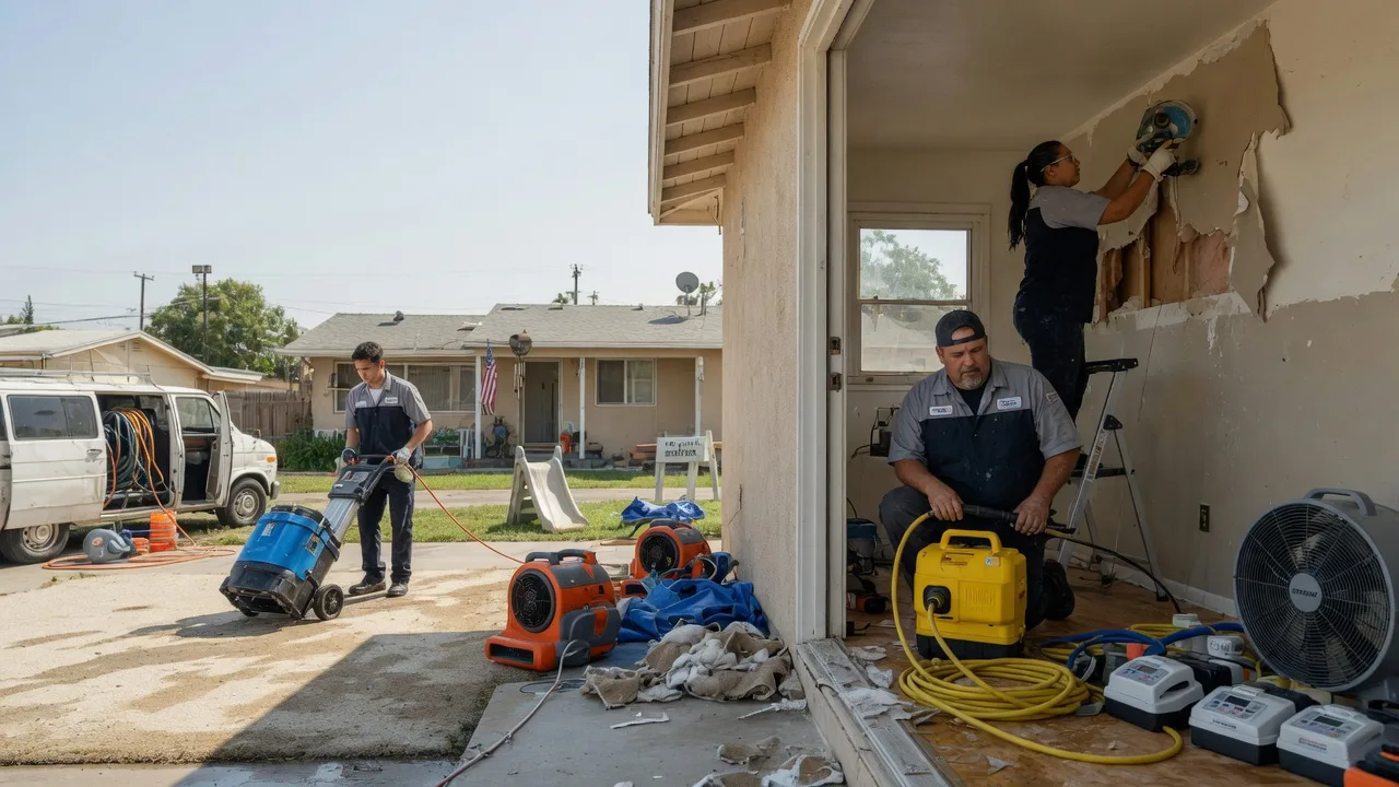 Water Damage Restoration in Burleson, TX near me